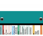 WhiteCoat Clipboard® Trifold - Teal Physical Therapy Edition